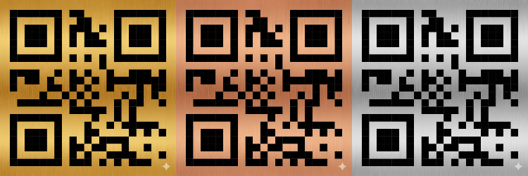 Ukázka QR tabulky na náhrobek